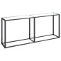 vidaXL Konsolentisch Transparent 180x35x75,5 cm Hartglas vidaXL Konsolentisch Transparent 180x35x75,5 cm Hartglas