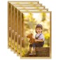 vidaXL Bilderrahmen Collage 5 Stk. für Wand Golden 42x59,4 cm MDF vidaXL Bilderrahmen Collage 5 Stk. für Wand Golden 42x59,4 cm MDF