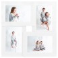 vidaXL Collage Bilderrahmen für 4x(13x18 cm) Fotos Weiß MDF vidaXL Collage Bilderrahmen für 4x(13x18 cm) Fotos Weiß MDF