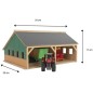 Kids Globe Bauernhof-Scheune für Spielzeugtraktoren 1:50 Kids Globe Bauernhof-Scheune für Spielzeugtraktoren 1:50