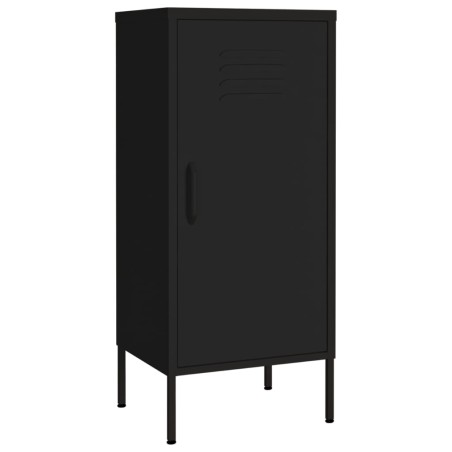 vidaXL Lagerschrank Schwarz 42,5x35x101,5 cm Stahl    