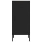 vidaXL Lagerschrank Schwarz 42,5x35x101,5 cm Stahl vidaXL Lagerschrank Schwarz 42,5x35x101,5 cm Stahl