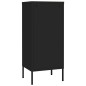 vidaXL Lagerschrank Schwarz 42,5x35x101,5 cm Stahl vidaXL Lagerschrank Schwarz 42,5x35x101,5 cm Stahl