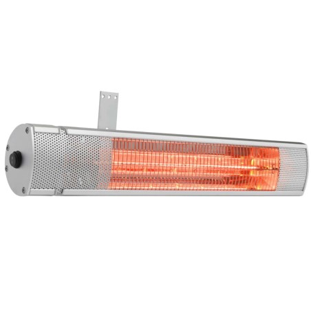 Tristar Terassenheizer Wandmontage KA 5277 2000 W Goldrohr Silbern