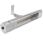 Tristar Terassenheizer Wandmontage KA 5277 2000 W Goldrohr Silbern Tristar Terassenheizer Wandmontage KA 5277 2000 W Goldrohr Silbern