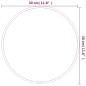 vidaXL Wandspiegel Golden Ø 30 cm Rund vidaXL Wandspiegel Golden Ø 30 cm Rund