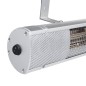Tristar Terassenheizer Wandmontage KA 5277 2000 W Goldrohr Silbern Tristar Terassenheizer Wandmontage KA 5277 2000 W Goldrohr Silbern