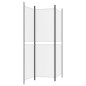 vidaXL 3-tlg. Paravent Weiß 150x180 cm Stoff vidaXL 3-tlg. Paravent Weiß 150x180 cm Stoff