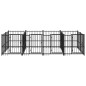 vidaXL Outdoor-Hundezwinger Stahl 7,51 m² vidaXL Outdoor-Hundezwinger Stahl 7,51 m²