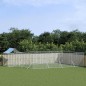 vidaXL Outdoor-Hundezwinger mit Dach Silbern 10x6x2,5 m Stahl Verzinkt vidaXL Outdoor-Hundezwinger mit Dach Silbern 10x6x2,5 m Stahl Verzinkt
