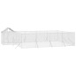 vidaXL Outdoor-Hundezwinger mit Dach Silbern 10x6x2,5 m Stahl Verzinkt vidaXL Outdoor-Hundezwinger mit Dach Silbern 10x6x2,5 m Stahl Verzinkt