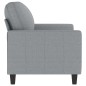 vidaXL 2-Sitzer-Sofa Hellgrau 120 cm Stoff vidaXL 2-Sitzer-Sofa Hellgrau 120 cm Stoff