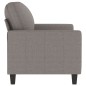 vidaXL 2-Sitzer-Sofa Taupe 120 cm Stoff vidaXL 2-Sitzer-Sofa Taupe 120 cm Stoff
