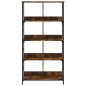 vidaXL Bücherregal Räuchereiche 78,5x33x153 cm Holzwerkstoff vidaXL Bücherregal Räuchereiche 78,5x33x153 cm Holzwerkstoff