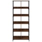 vidaXL Bücherregal Braun Eichen-Optik 78,5x33x188,5 cm Holzwerkstoff vidaXL Bücherregal Braun Eichen-Optik 78,5x33x188,5 cm Holzwerkstoff