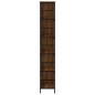 vidaXL Bücherregal Braun Eichen-Optik 78,5x33x188,5 cm Holzwerkstoff vidaXL Bücherregal Braun Eichen-Optik 78,5x33x188,5 cm Holzwerkstoff
