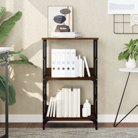 vidaXL Bücherregal Braun Eichen-Optik 50x33x82 cm Holzwerkstoff