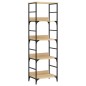vidaXL Bücherregal Sonoma-Eiche 50x33x153 cm Holzwerkstoff vidaXL Bücherregal Sonoma-Eiche 50x33x153 cm Holzwerkstoff