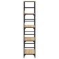 vidaXL Bücherregal Sonoma-Eiche 50x33x153 cm Holzwerkstoff vidaXL Bücherregal Sonoma-Eiche 50x33x153 cm Holzwerkstoff