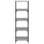vidaXL Bücherregal Grau Sonoma 50x33x153 cm Holzwerkstoff vidaXL Bücherregal Grau Sonoma 50x33x153 cm Holzwerkstoff