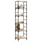 vidaXL Bücherregal Sonoma-Eiche 50x33x188,5 cm Holzwerkstoff vidaXL Bücherregal Sonoma-Eiche 50x33x188,5 cm Holzwerkstoff