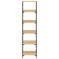 vidaXL Bücherregal Sonoma-Eiche 50x33x188,5 cm Holzwerkstoff vidaXL Bücherregal Sonoma-Eiche 50x33x188,5 cm Holzwerkstoff
