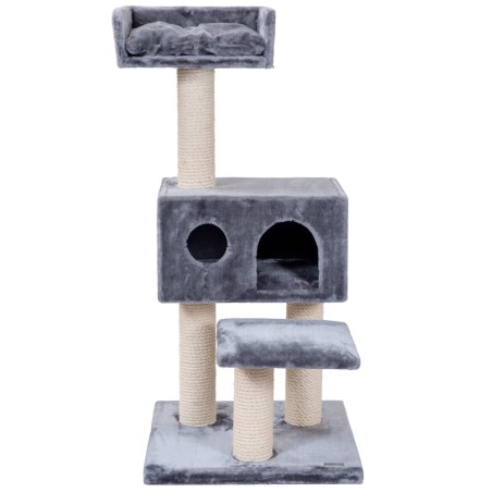 Quapas! Kratzbaum Comfort Grau 56x56x124 cm