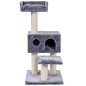 Quapas! Kratzbaum Comfort Grau 56x56x124 cm Quapas! Kratzbaum Comfort Grau 56x56x124 cm