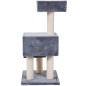 Quapas! Kratzbaum Comfort Grau 56x56x124 cm Quapas! Kratzbaum Comfort Grau 56x56x124 cm