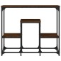 vidaXL Konsolentisch Braun Eichen-Optik 89,5x28x76 cm Holzwerkstoff vidaXL Konsolentisch Braun Eichen-Optik 89,5x28x76 cm Holzwerkstoff