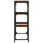 vidaXL Konsolentisch Braun Eichen-Optik 89,5x28x76 cm Holzwerkstoff vidaXL Konsolentisch Braun Eichen-Optik 89,5x28x76 cm Holzwerkstoff