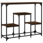 vidaXL Konsolentisch Braun Eichen-Optik 89,5x28x76 cm Holzwerkstoff vidaXL Konsolentisch Braun Eichen-Optik 89,5x28x76 cm Holzwerkstoff