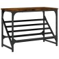 vidaXL Schuhregal Räuchereiche 60x30x45 cm Holzwerkstoff vidaXL Schuhregal Räuchereiche 60x30x45 cm Holzwerkstoff