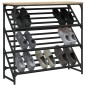 vidaXL Schuhregal Sonoma-Eiche 90x30x85 cm Holzwerkstoff vidaXL Schuhregal Sonoma-Eiche 90x30x85 cm Holzwerkstoff