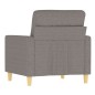 vidaXL Sofasessel Taupe 60 cm Stoff vidaXL Sofasessel Taupe 60 cm Stoff