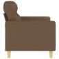 vidaXL 2-Sitzer-Sofa Braun 120 cm Stoff vidaXL 2-Sitzer-Sofa Braun 120 cm Stoff