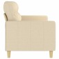 vidaXL 3-Sitzer-Sofa Creme 180 cm Stoff vidaXL 3-Sitzer-Sofa Creme 180 cm Stoff