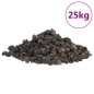 vidaXL Lavagranulat 25 kg Schwarz 1-2 cm vidaXL Lavagranulat 25 kg Schwarz 1-2 cm