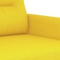 vidaXL Sofasessel Hellgelb 60 cm Stoff vidaXL Sofasessel Hellgelb 60 cm Stoff