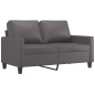 vidaXL 2-Sitzer-Sofa Grau 120 cm Kunstleder vidaXL 2-Sitzer-Sofa Grau 120 cm Kunstleder