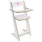 Doll fun Puppenstuhl Weiß und Rosa 53 cm Doll fun Puppenstuhl Weiß und Rosa 53 cm