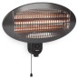 Tristar Terassenheizer Wandmontage KA-5286 2000 W Quarz Schwarz Tristar Terassenheizer Wandmontage KA-5286 2000 W Quarz Schwarz