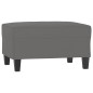 vidaXL Fußhocker Dunkelgrau 70x55x41 cm Mikrofasergewebe vidaXL Fußhocker Dunkelgrau 70x55x41 cm Mikrofasergewebe