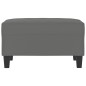 vidaXL Fußhocker Dunkelgrau 70x55x41 cm Mikrofasergewebe vidaXL Fußhocker Dunkelgrau 70x55x41 cm Mikrofasergewebe
