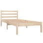 vidaXL Massivholzbett Kiefer 75x190 cm vidaXL Massivholzbett Kiefer 75x190 cm