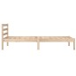 vidaXL Massivholzbett Kiefer 75x190 cm vidaXL Massivholzbett Kiefer 75x190 cm