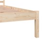 vidaXL Massivholzbett Kiefer 75x190 cm vidaXL Massivholzbett Kiefer 75x190 cm