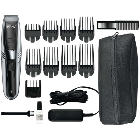 Wahl 15-tlg. Bartschneider-Set Vacuum Trimmer 6W