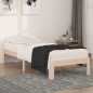 vidaXL Massivholzbett 75x190 cm vidaXL Massivholzbett 75x190 cm