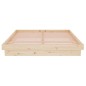 vidaXL Massivholzbett 140x190 cm vidaXL Massivholzbett 140x190 cm